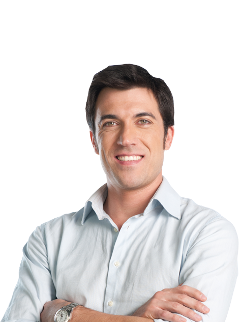 Driver reviewing accident information